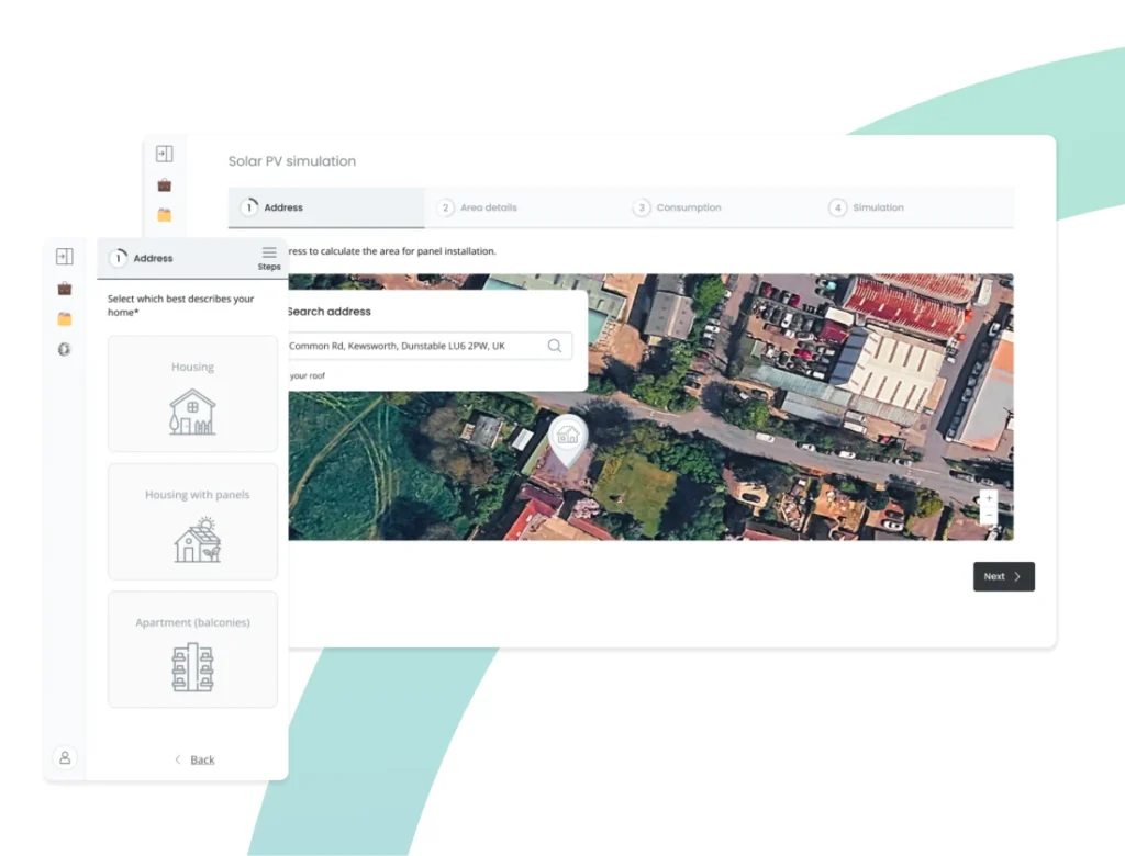 Whitelable Solar Web Calculator